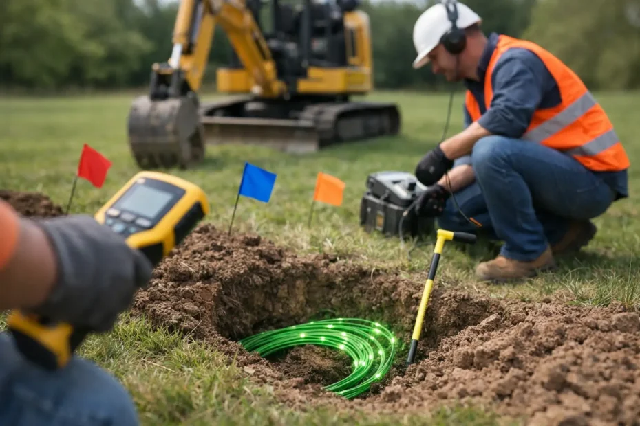Fiber Optic Line Locating Before You Dig