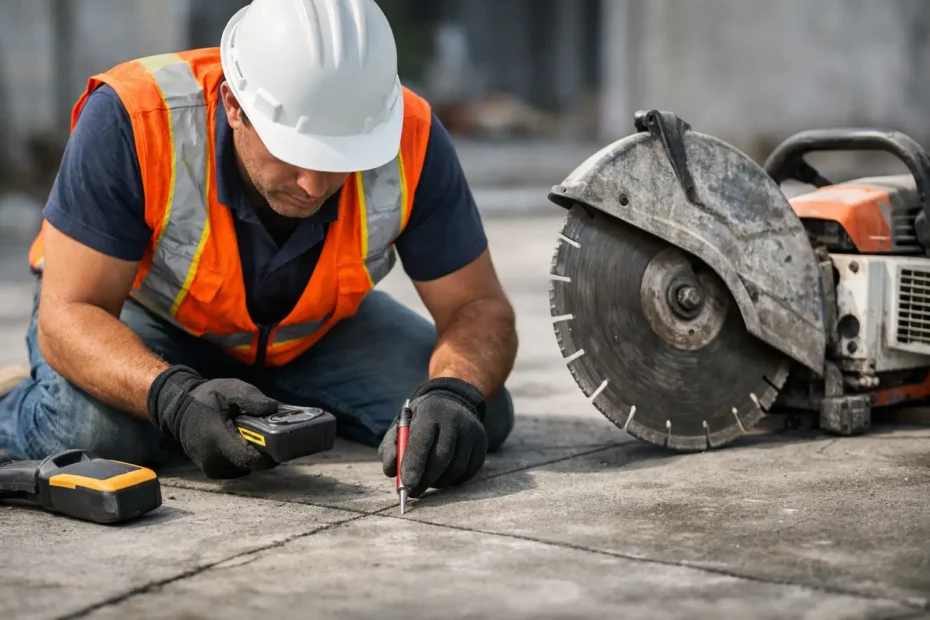 How to Inspect Concrete Before Cutting Safely