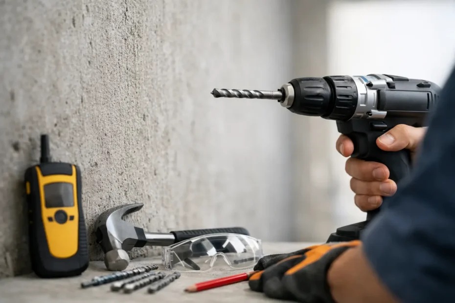 Before Drilling Into Concrete, Check This