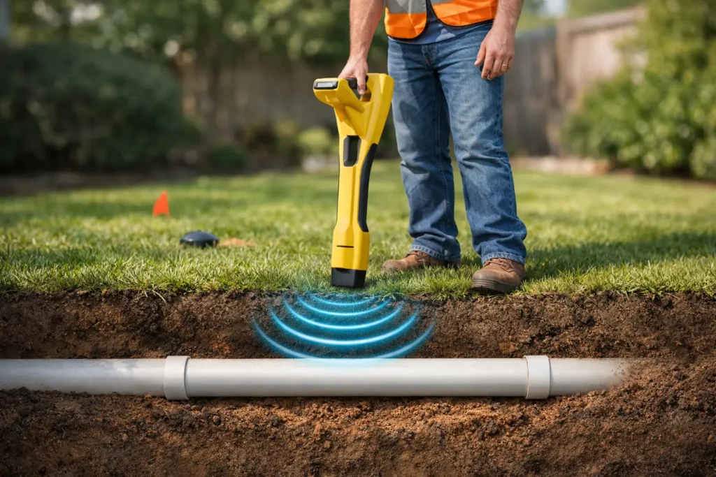 How to Locate Buried PVC Pipe Safely