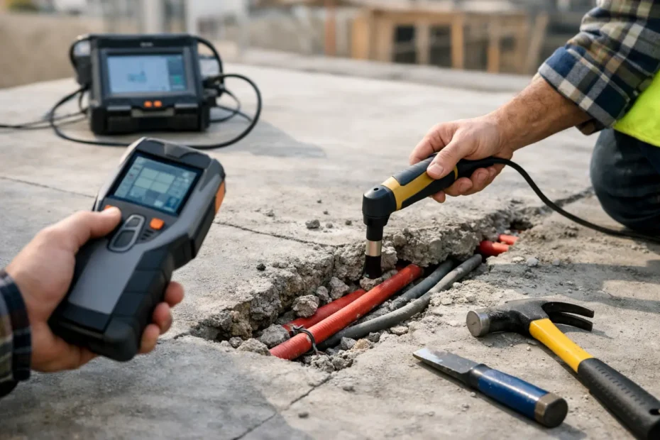 How to Locate Electrical Conduit in Slab
