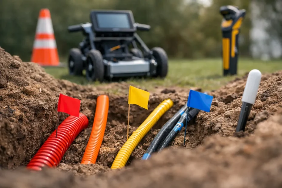 Guide to Underground Line Identification